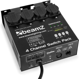 Beamz DMX 4 Channel Switch Pack