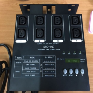 Pro Light SRC 167. 4 Channel DMX Dimmer Pack
